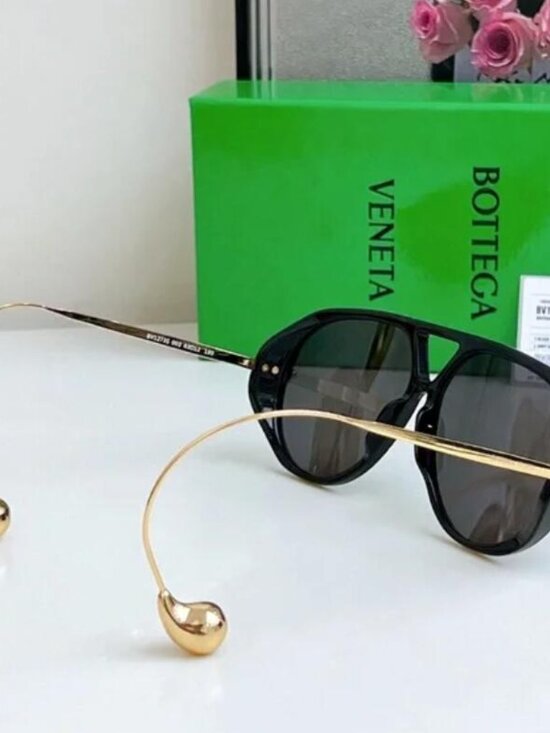Bottega Veneta Drop Aviator Sunglasses main image 5